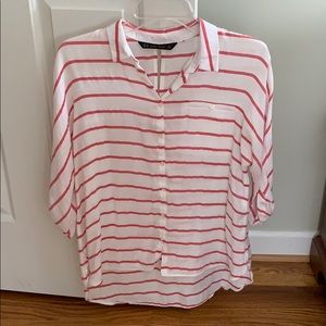 Zara Striped Burton Down